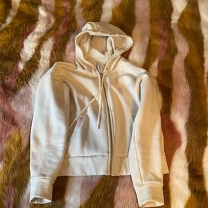 Tan Athleta sweatshirt